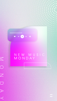 Music Monday Player Instagram Story Design