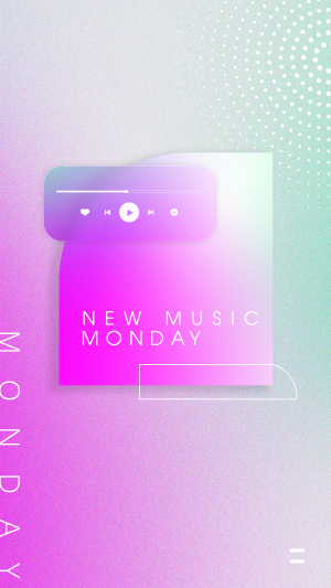 Music Monday Player Instagram story Image Preview