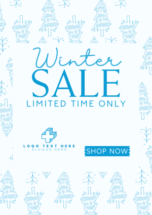 Winter Pines Sale Flyer Image Preview