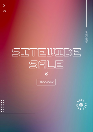 Gradient Sale Poster Image Preview
