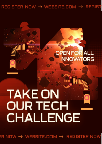 Tech Enthusiasts Challenge Flyer Image Preview