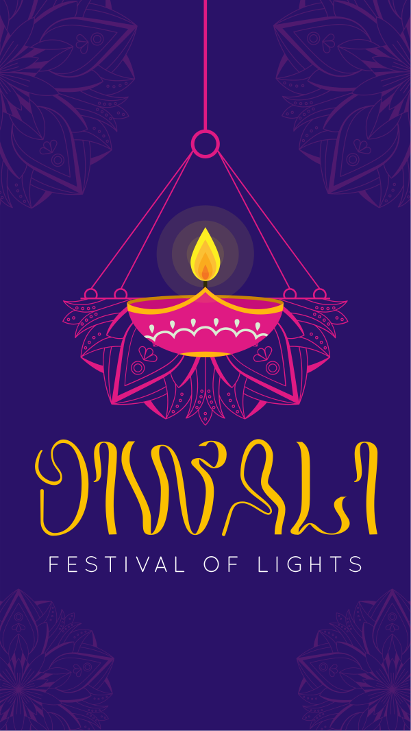 Diwali Celebration Instagram Story Design Image Preview