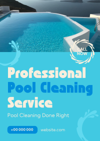 Pool Cleaning Service Poster Image Preview