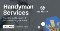 Handyman Services Facebook Ad Image Preview