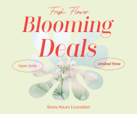Fresh Flower Deals Facebook Post Design