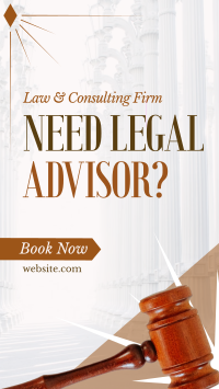 Legal Advising Facebook story Image Preview