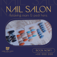 Simple Nail Salon Instagram post Image Preview
