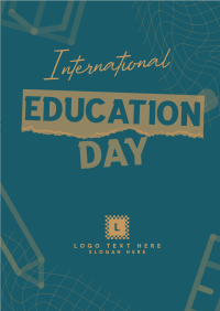 Education Celebration Poster Design