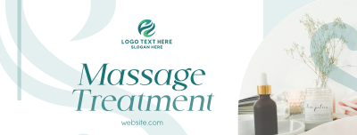 Simple Massage Treatment Facebook cover Image Preview