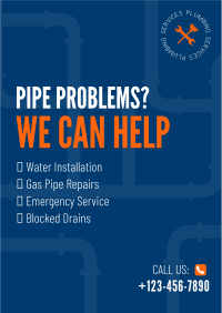 Need A Plumber? Flyer Image Preview