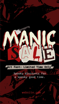 Spooky Season Sale TikTok Video Design