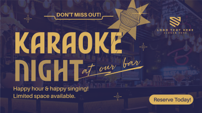 Reserve Karaoke Bar Facebook event cover Image Preview