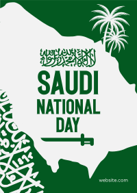 Saudi National Day Poster Image Preview