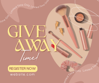 Beauty Give Away Facebook Post Design
