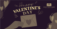 Valentines Day Greeting Facebook Ad Design