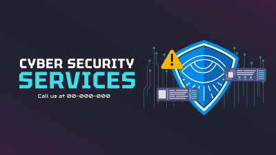 Cyber Security Services Facebook event cover Image Preview
