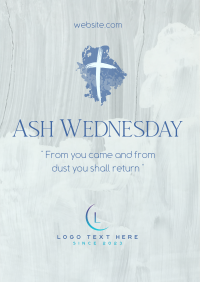Ash Wednesday Celebration Flyer Image Preview