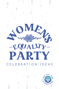 Women's Equality Celebration Pinterest Pin Image Preview