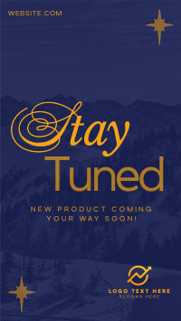 Minimalist Stay Tuned Instagram Story Preview