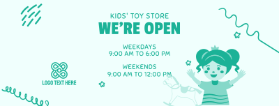 Toy Shop Hours Facebook cover Image Preview