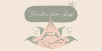 Breathe From Stress Twitter post Image Preview