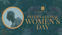 Floral International Women's Day Facebook Event Cover Design
