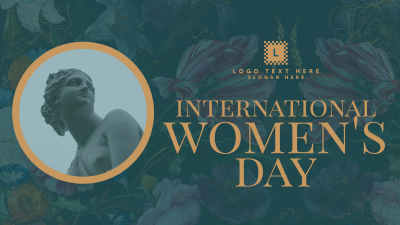 Floral International Women's Day Facebook event cover Image Preview