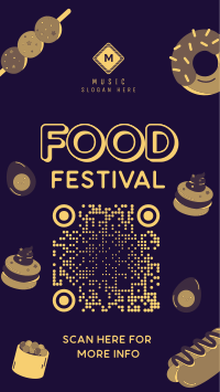 Our Foodie Fest! Instagram Story Design