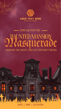 Haunted Mansion Masquerade Instagram Reel Preview