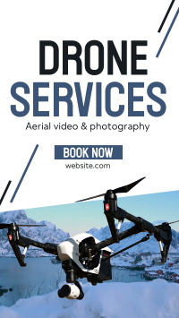Professional Drone Service Instagram reel Image Preview