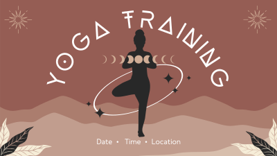 Continuous Yoga Meditation Facebook event cover Image Preview