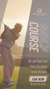 Golf Course Instagram Reel Design