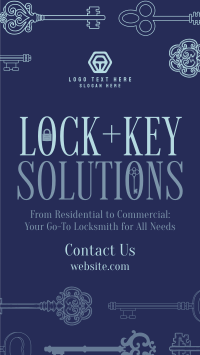 Luxury Locksmith Services Instagram Reel Preview