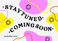 Stay Tuned Postcard Image Preview
