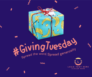 Quirky Giving Tuesday Facebook post Image Preview