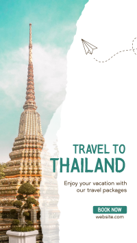 Thailand Travel Instagram Story Preview