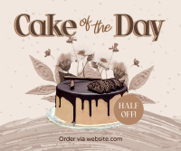 Cake of the Day Facebook Post Design
