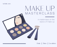Make Up Masterclass Facebook Post Design