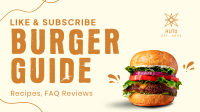 Vegan Burger Buns  YouTube Video Design