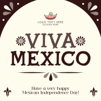 Viva Mexico Instagram Post Design