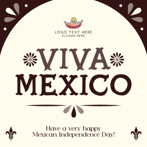 Viva Mexico Instagram Post Image Preview