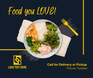 Lunch for Delivery Facebook post