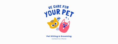 We Care For Your Pet Facebook cover Image Preview