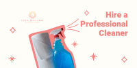 Discounted Professional Cleaners Twitter post Image Preview