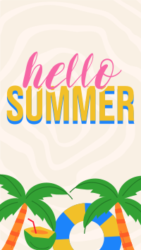 Hello Summer! Instagram Story Design
