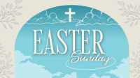 Floral Easter Sunday Video Image Preview