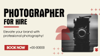 Photographer for Hire Animation Preview