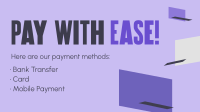 Minimalist Online Payment Video Image Preview