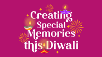 Diya Diwali Wishes Facebook Event Cover Design