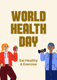 World Health Day Poster Image Preview